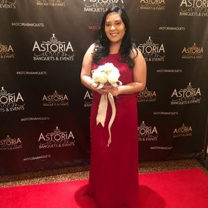 David’s Bridal Bridesmaid Dress